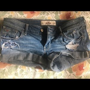 Hollister jean shorts